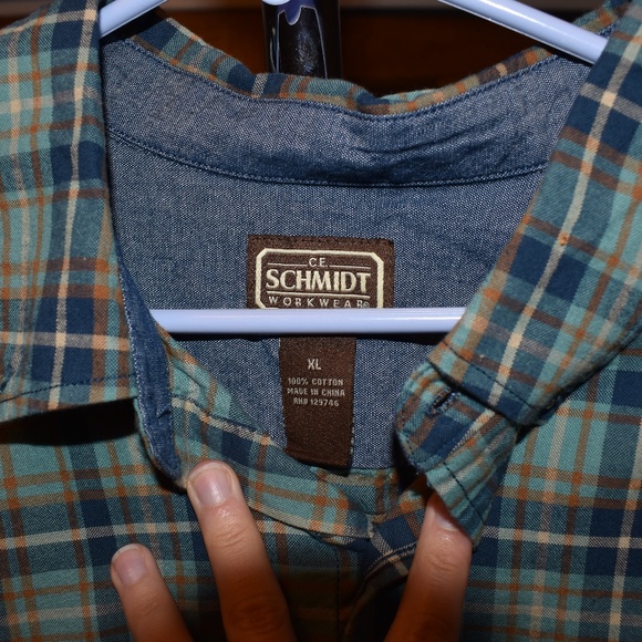 Men's Schmidt Workwear Button-up - Picture 2 of 2